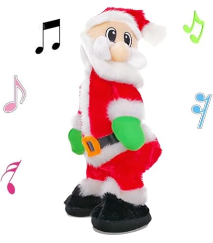 Amazon.com: Kinteshun Twerking Christmas Santa Musical Doll